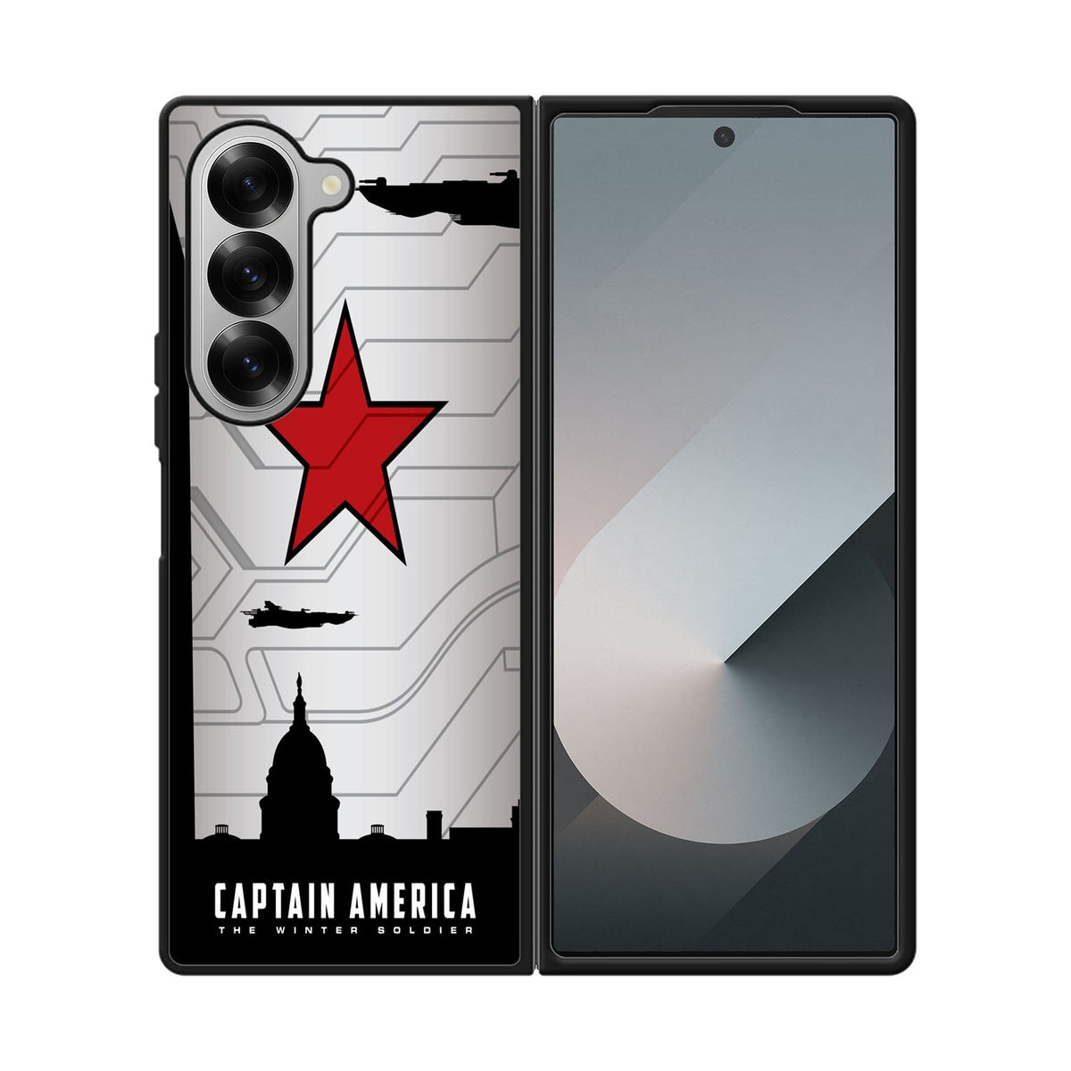 Winter Soldier Star Arm Case Samsung Galaxy Z Fold 6 5G BC0238