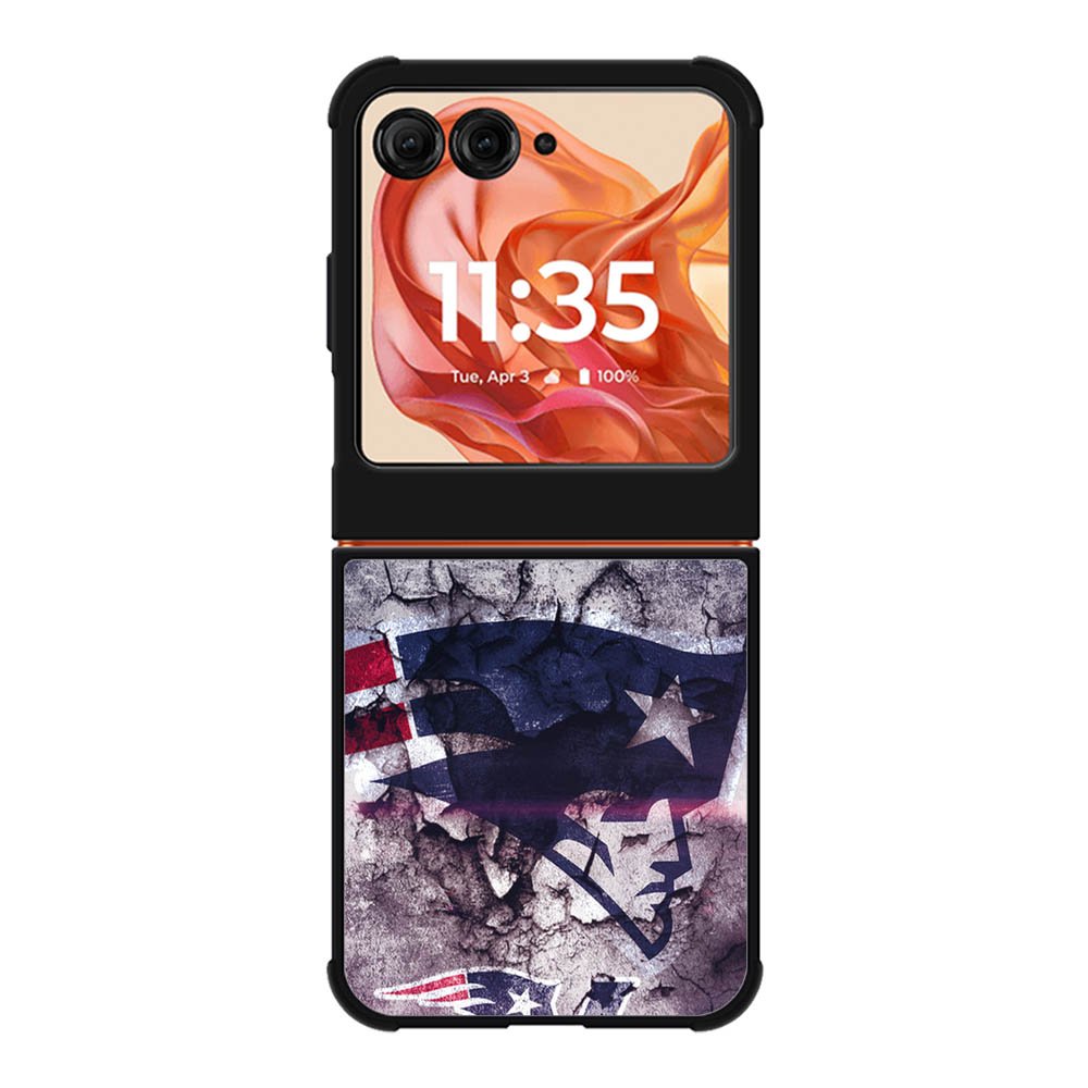 New England Patriots NFL Motorola Moto Razr 2025/2024 , Moto Razr 60/50 Case BC0239