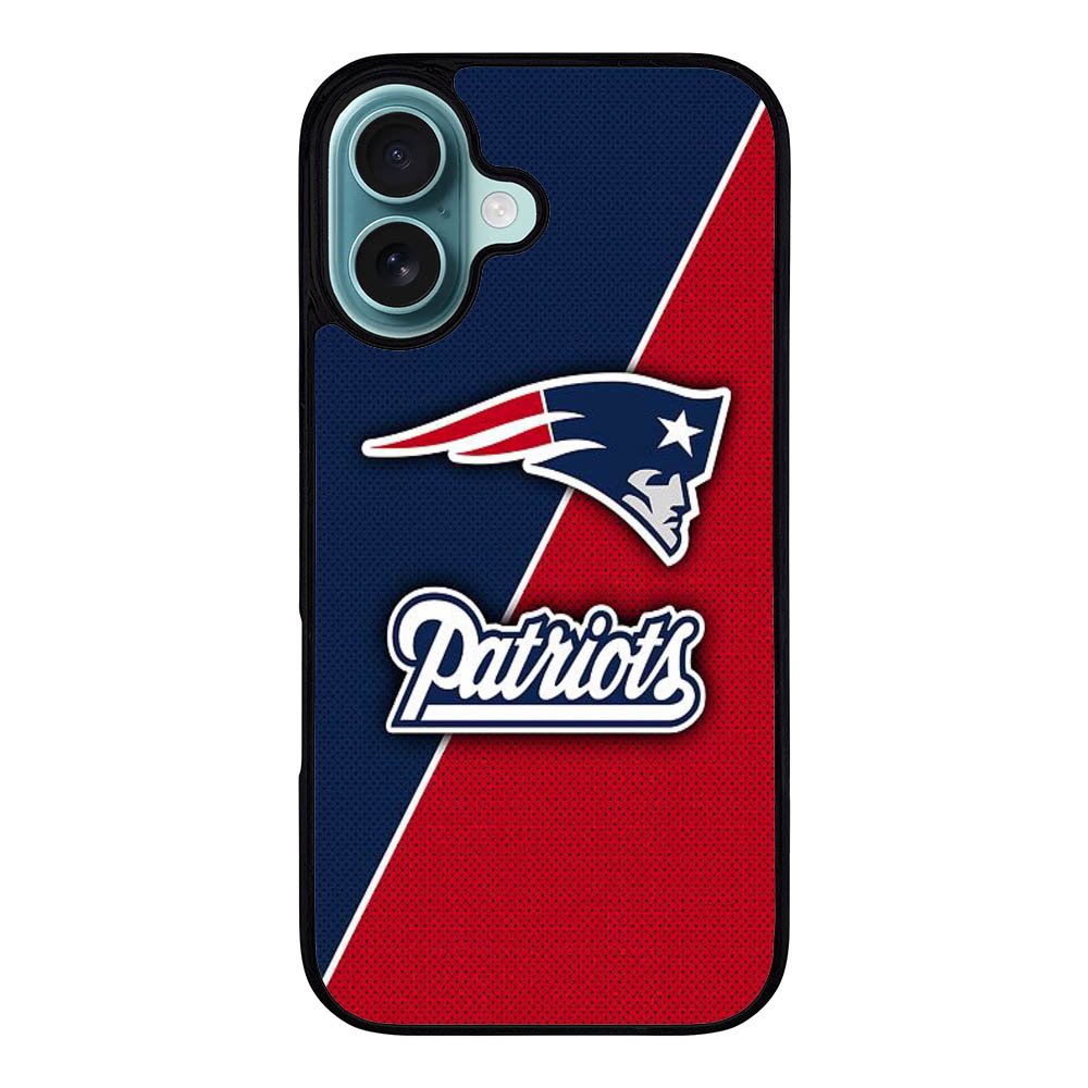 New England Patriots Case iPhone 16 Plus BC0240