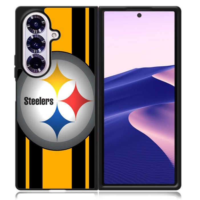Pittsburgh Steelers Logo Samsung Galaxy Z Fold 7 5G Case BC0247