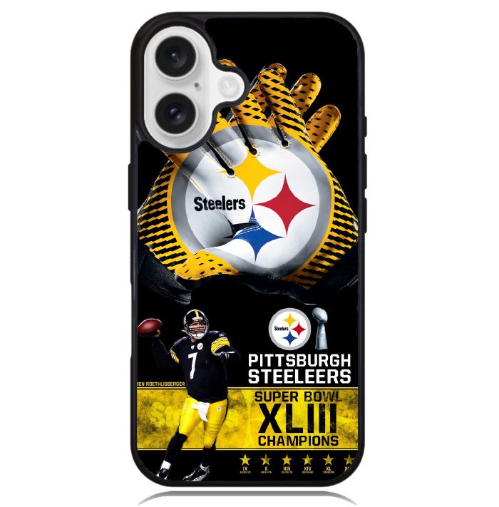 Pittsburgh Steelers NFL Case iPhone 16 BC0254