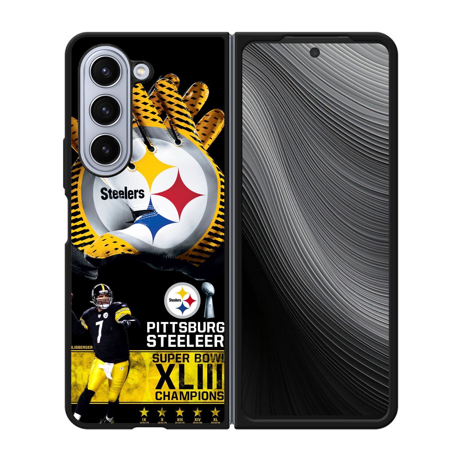 Pittsburgh Steelers NFL Case Samsung Galaxy z Fold 5 5G BC0254