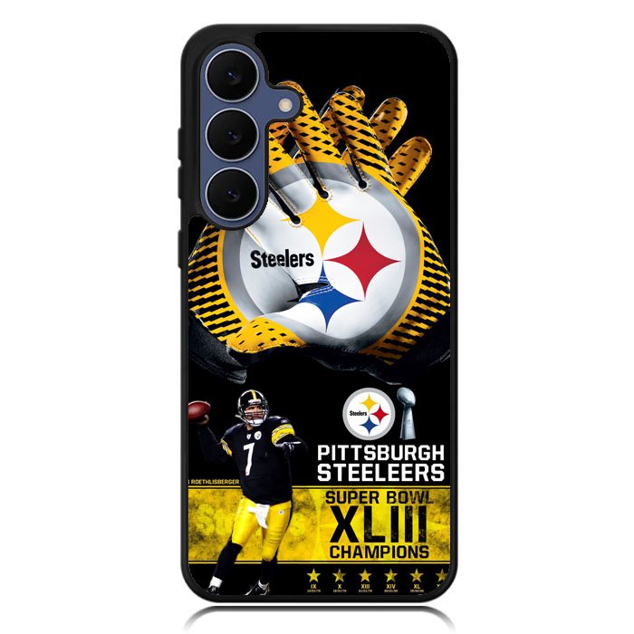 Pittsburgh Steelers NFL X4840 Samsung Galaxy S25 FE Case