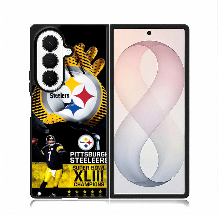 Pittsburgh Steelers NFL Samsung Galaxy Z Fold 8 Ultra Case BC0254