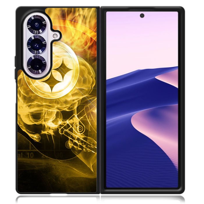 Pittsburgh Steelers Samsung Galaxy Z Fold 7 5G Case BC0256