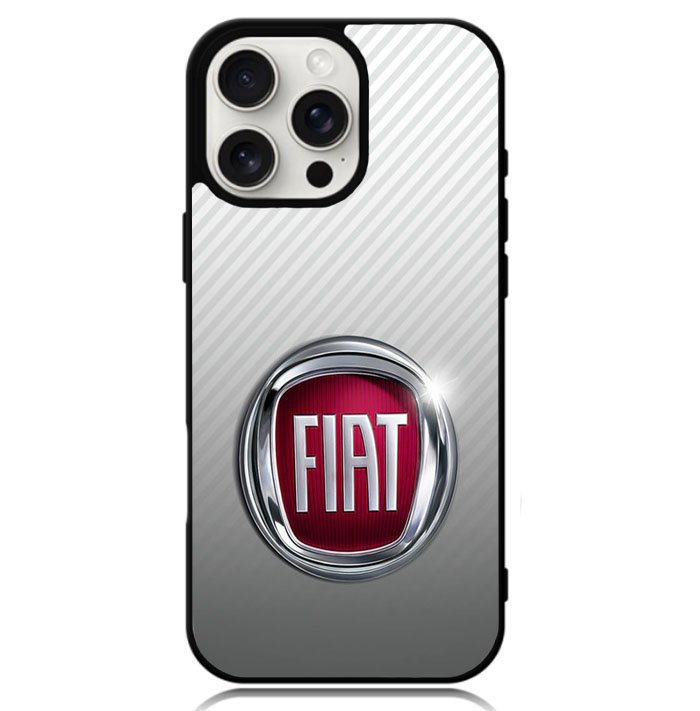 Logo Fiat Case iPhone 16 Pro Max BC0297