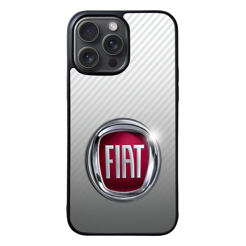 Logo Fiat Case iPhone 15 Pro BC0297