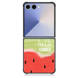 watercolor summer Samsung Galaxy Z Flip 7 Case BC0261