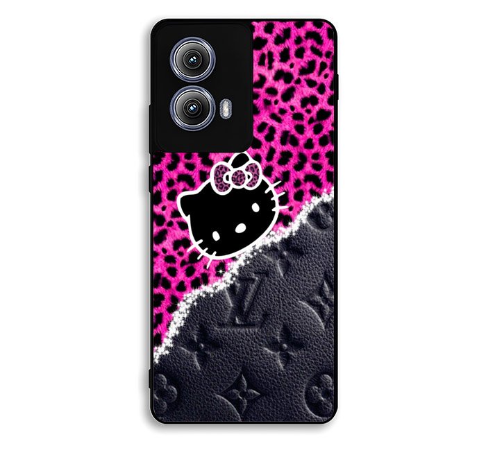 wild kitty wallpaper Motorola Moto Edge 2024 Case BC0262