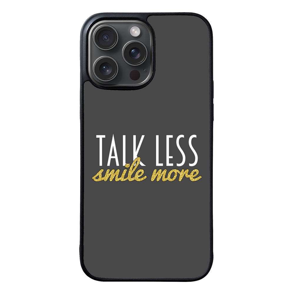 Talk Less Smile More Hamilton Case iPhone 15 Pro BC0230