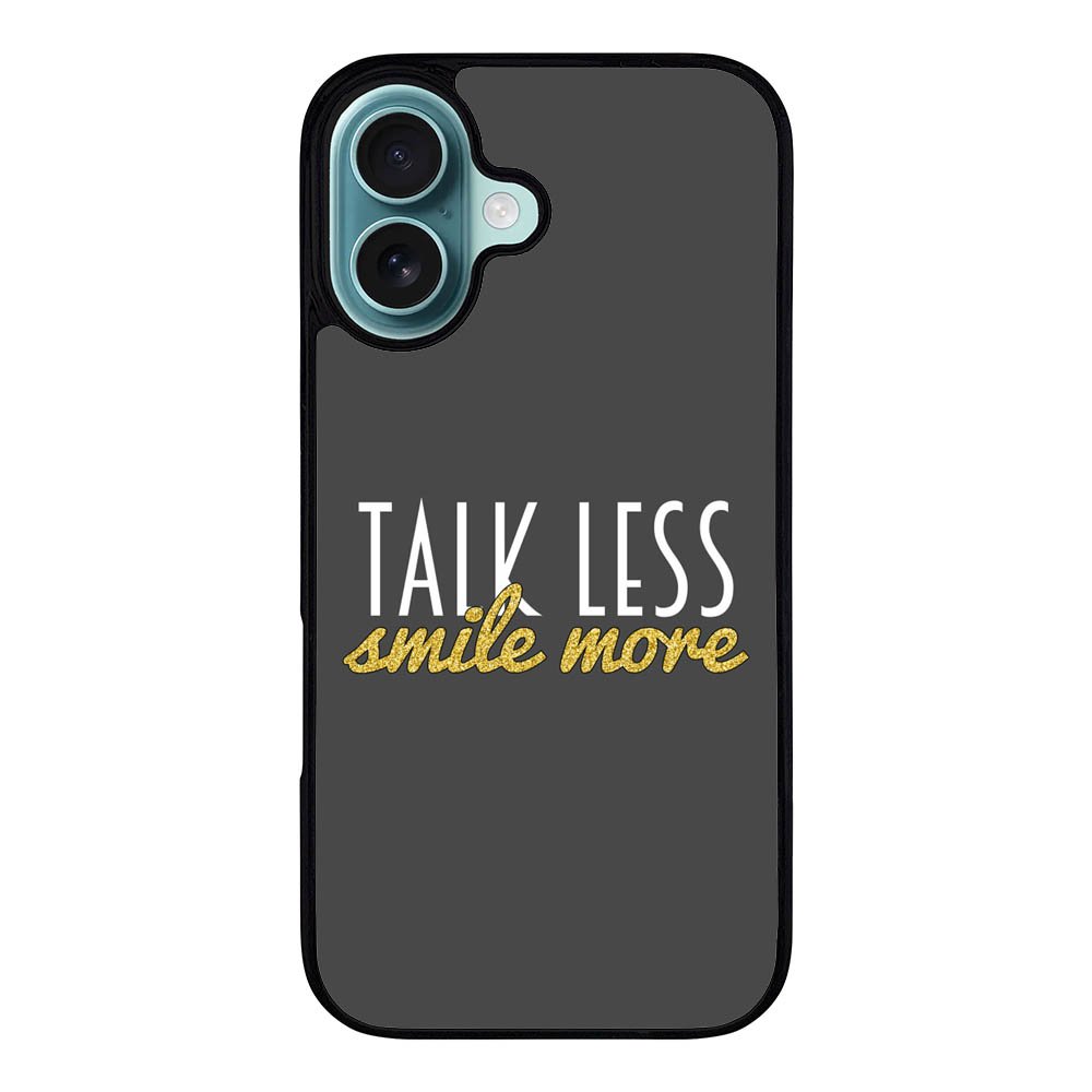 Talk Less Smile More Hamilton Case iPhone 16 Plus BC0230