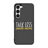 Talk Less Smile More Hamilton Case Samsung Galaxy S25 Plus 5G BC0230