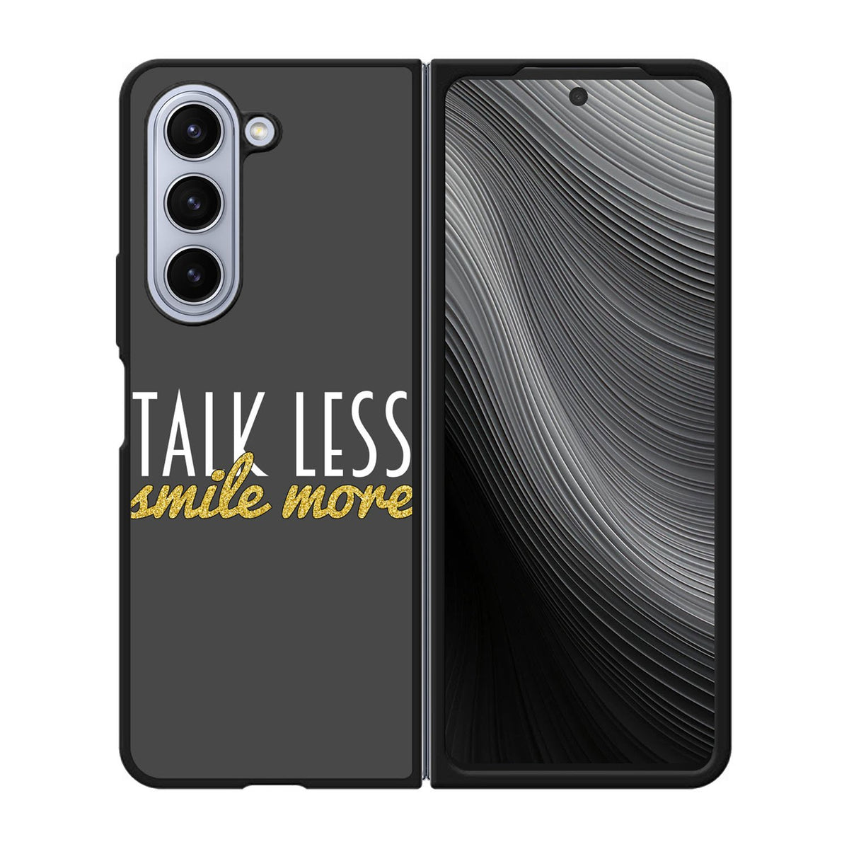 Talk Less Smile More Hamilton Case Samsung Galaxy z Fold 5 5G BC0230