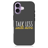Talk Less Smile More Hamilton iPhone 17 Case BC0230
