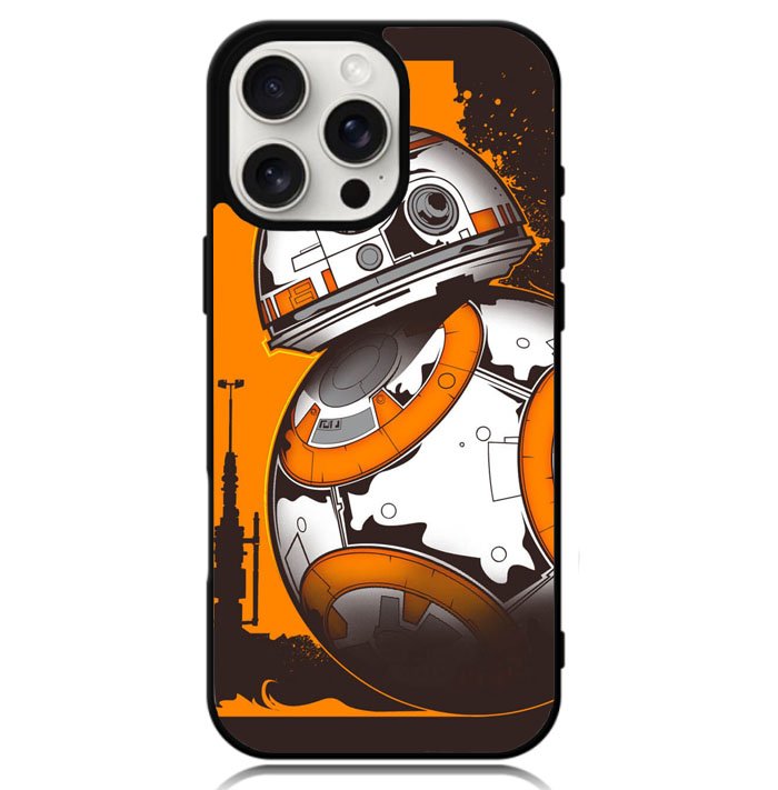 BB-8 Rolling Droid Minimalist Case iPhone 16 Pro BC0265