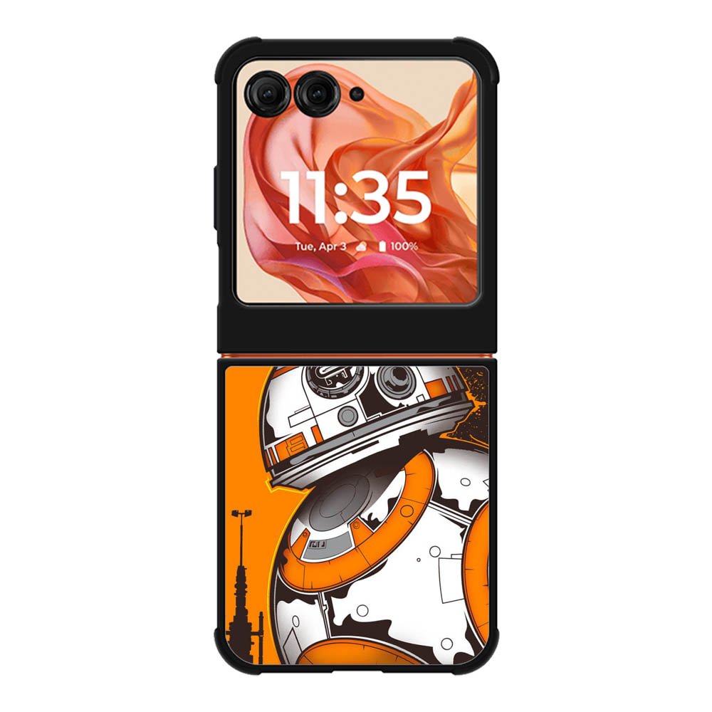 BB-8 Rolling Droid Minimalist Motorola Moto Razr 2025/2024 , Moto Razr 60/50 Case BC0265