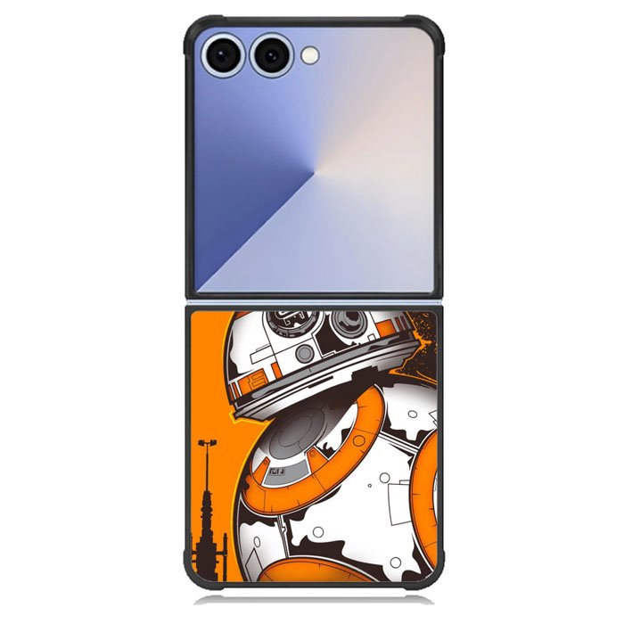 BB-8 Rolling Droid Minimalist Samsung Galaxy Z Flip 7 Case BC0265