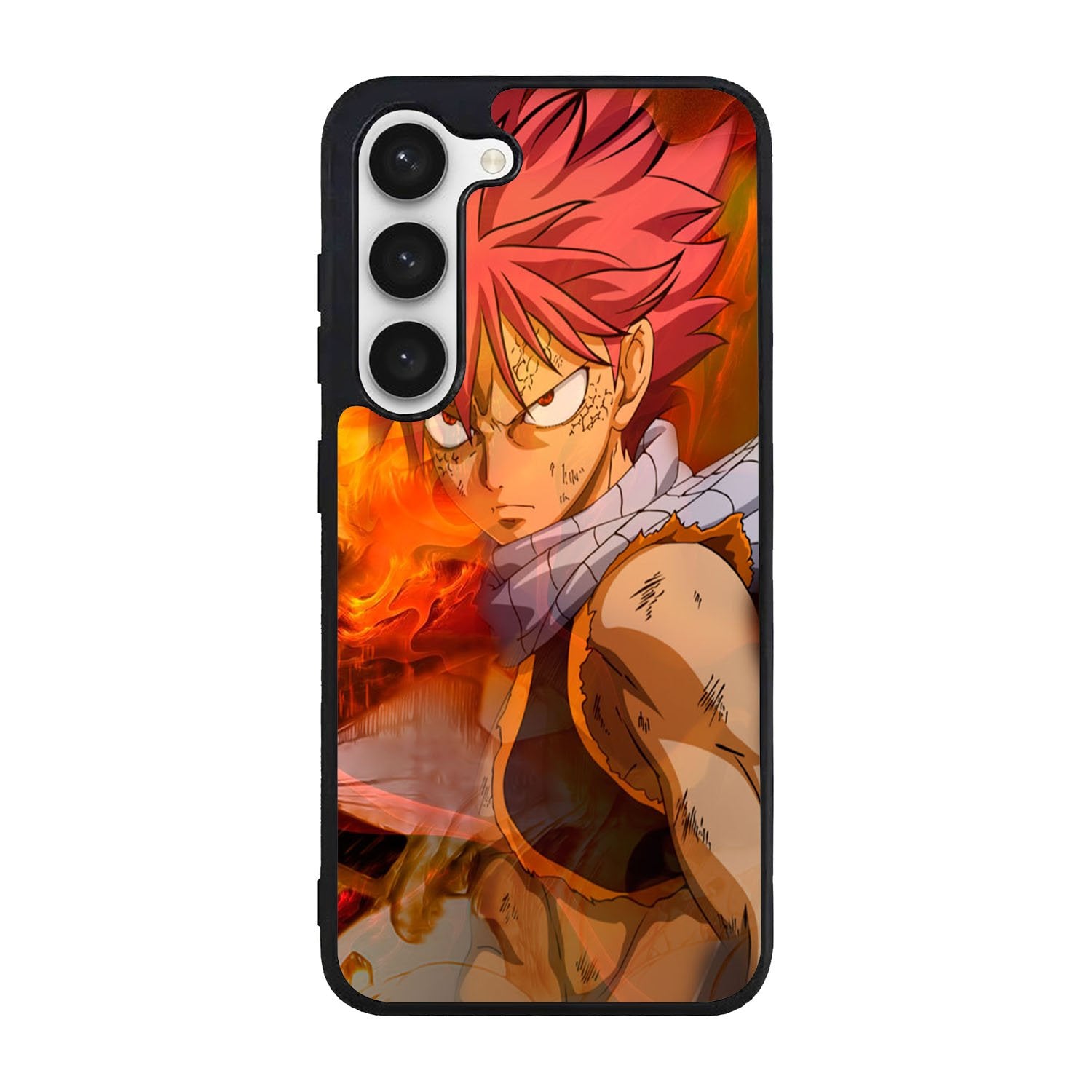 Fairy Tail Natsu Happy Case Samsung Galaxy S24 FE 5G BC0272