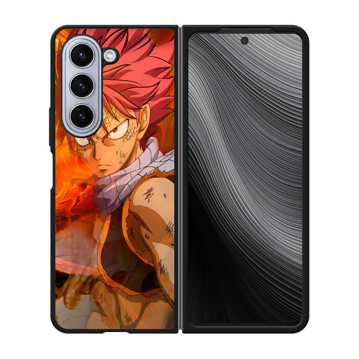 Fairy Tail Natsu Happy Case Samsung Galaxy z Fold 5 5G BC0272