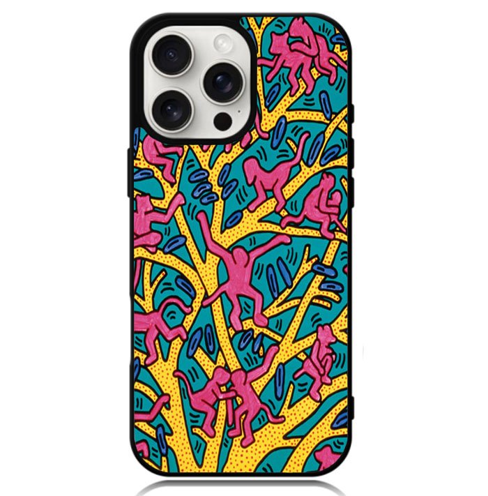 Keith Haring Case iPhone 16 Pro Max BC0280