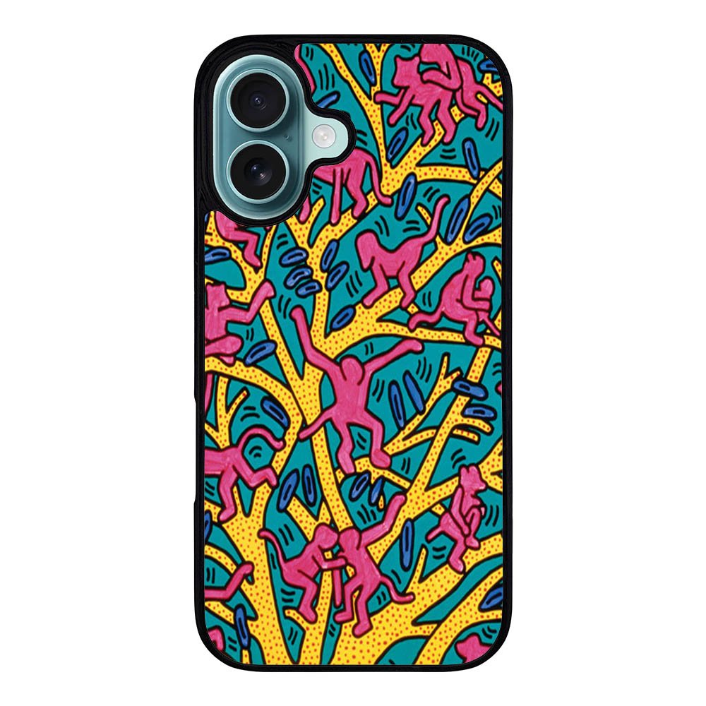 Keith Haring Case iPhone 16 Plus BC0280
