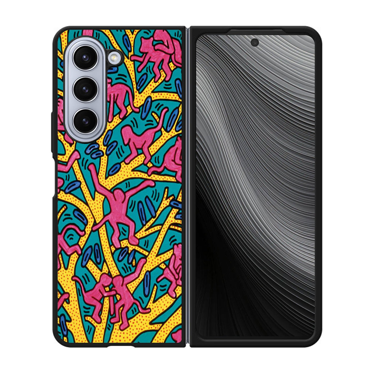 Keith Haring Case Samsung Galaxy z Fold 5 5G BC0280