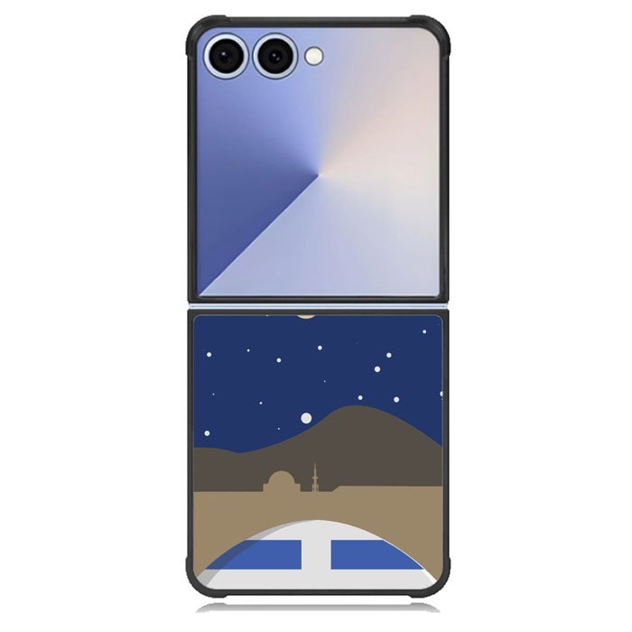 R2D2 Minimalist Samsung Galaxy Z Flip 7 Case BC0303