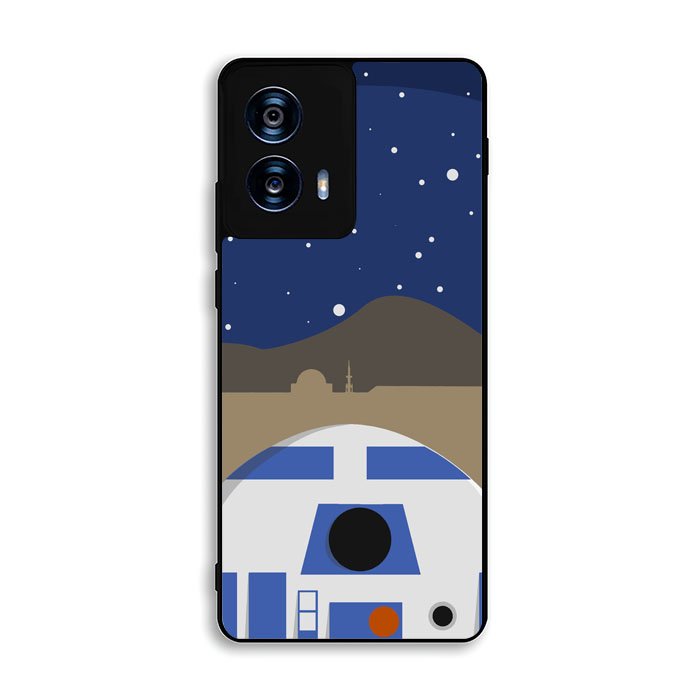 R2D2 Minimalist Motorola Moto G Power 5G 2024 Case BC0303