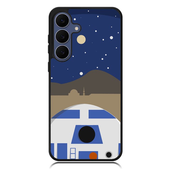 R2D2 Minimalist Samsung Galaxy S25 FE Case BC0303