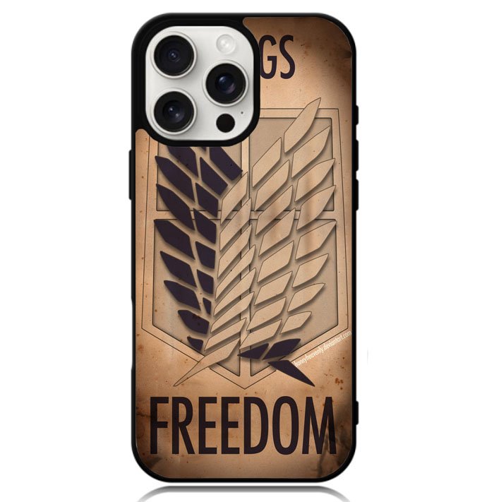 Recon Troops Attack on Titan Case iPhone 16 Pro Max BC0305