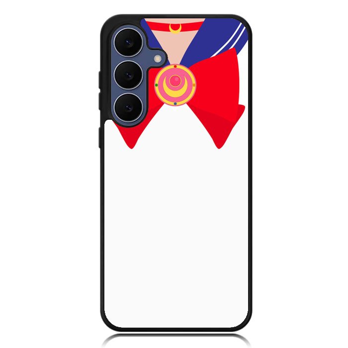 Sailor Moon Brooch and Bow Samsung Galaxy S25 FE Case BC0307