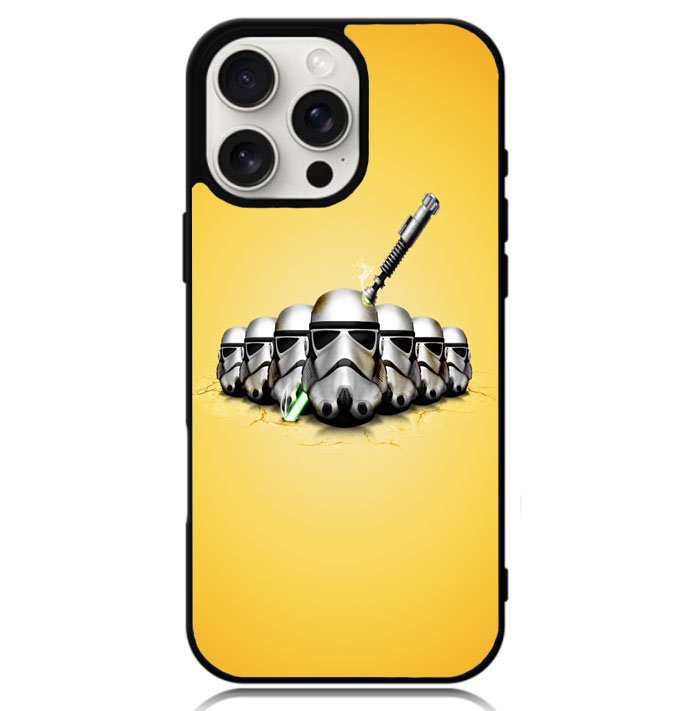 Stormtroopers Yellow Case iPhone 16 Pro Max BC0308