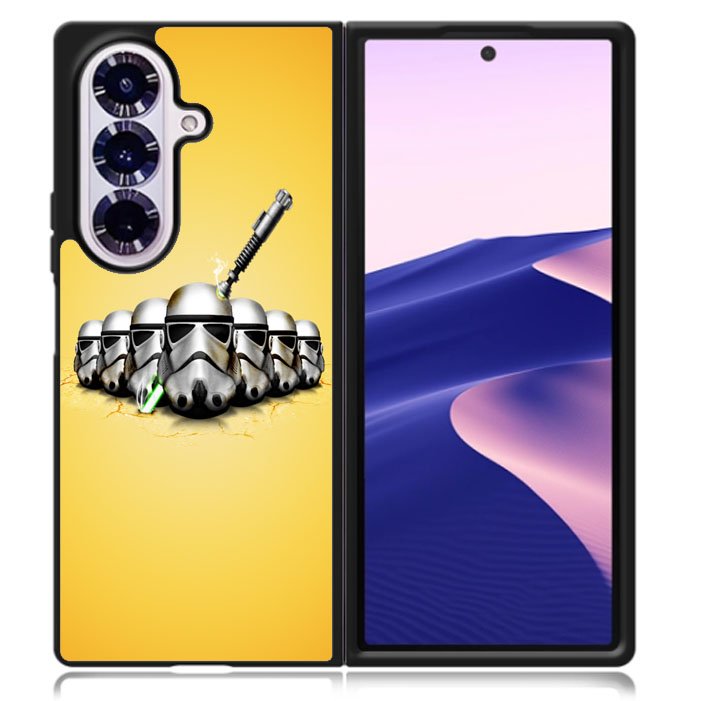 Stormtroopers Yellow Samsung Galaxy Z Fold 7 5G Case BC0308