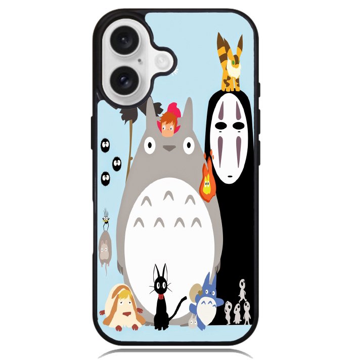 Totoro Mononoke Case iPhone 16 BC0315