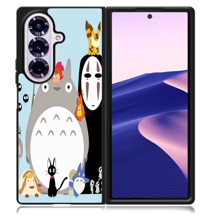 Totoro Mononoke Samsung Galaxy Z Fold 7 5G Case BC0315