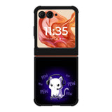 Pew Pew Kitty Motorola Moto Razr 2025/2024 , Moto Razr 60/50 Case BC0301