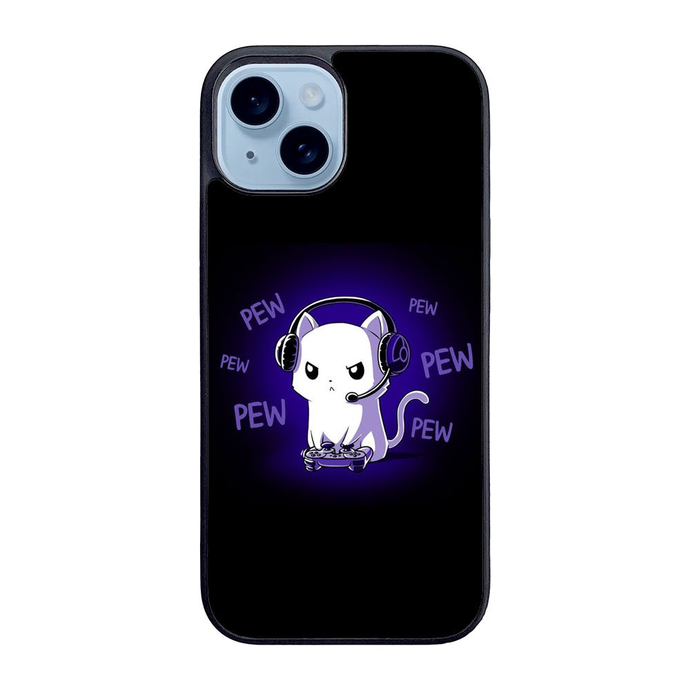 Pew Pew Kitty Case iPhone 15 BC0301