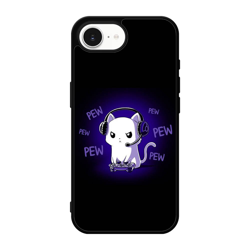 Pew Pew Kitty iPhone 17e Case BC0301