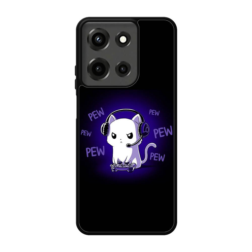 Pew Pew Kitty Motorola Moto G 5G 2025 Case BC0301