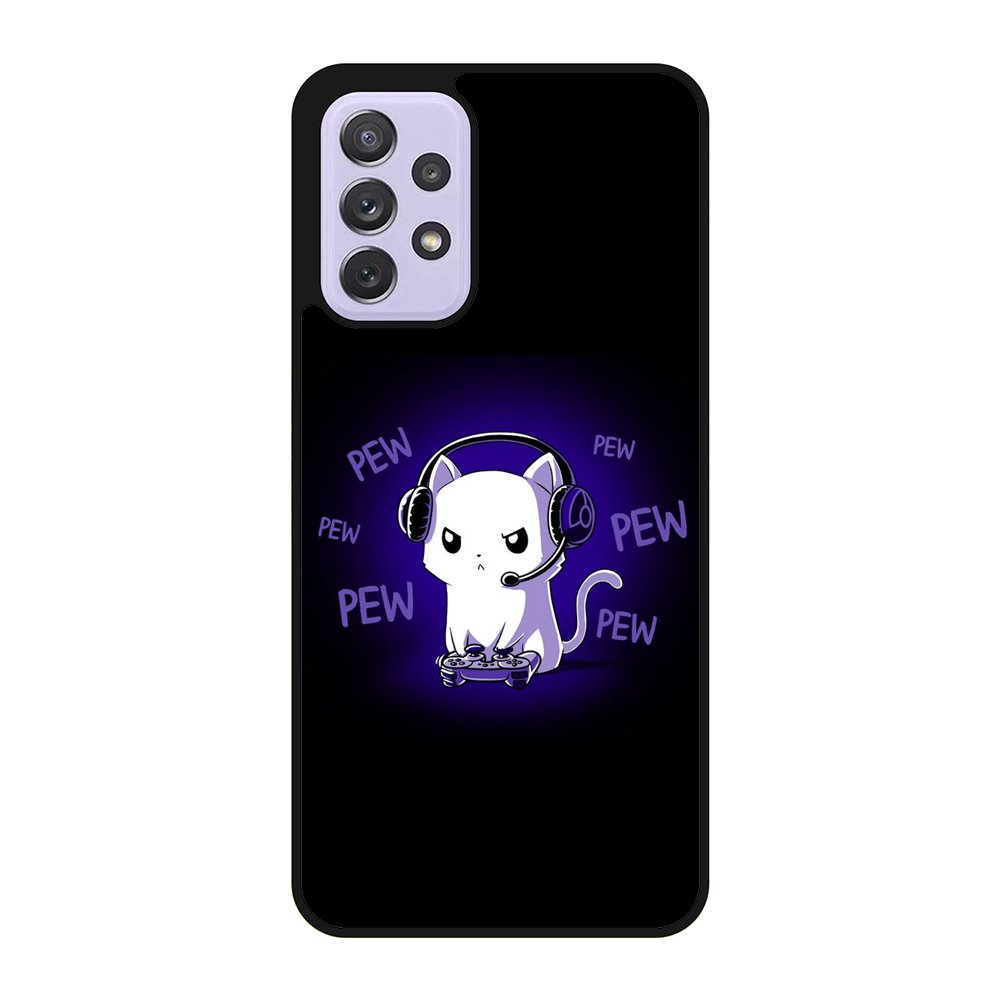 Pew Pew Kitty Samsung Galaxy A23 5G Case BC0301