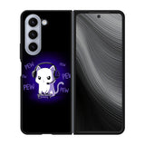 Pew Pew Kitty Case Samsung Galaxy z Fold 5 5G BC0301