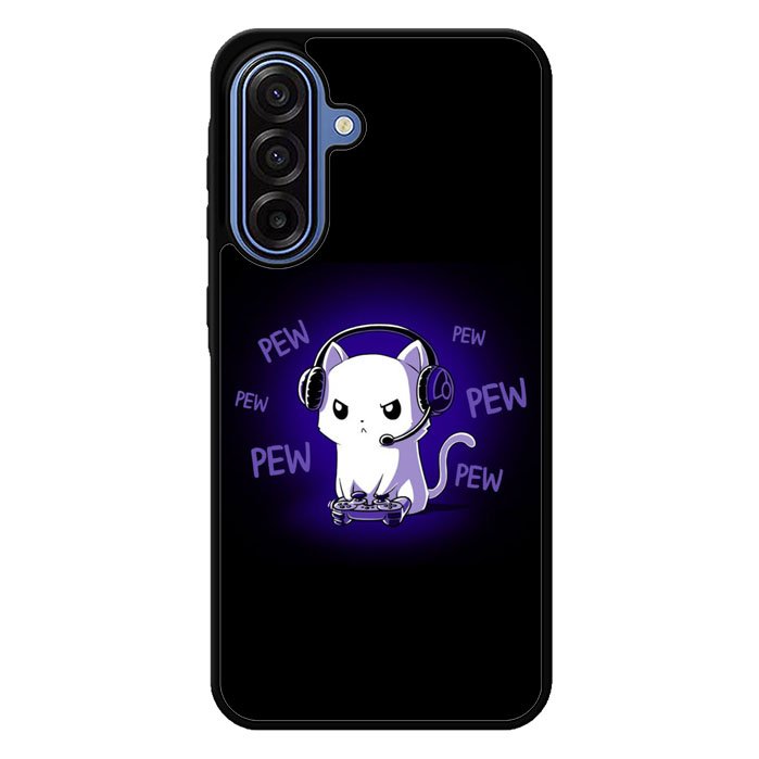 Pew Pew Kitty Samsung Galaxy A17 5G Case BC0301