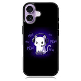 Pew Pew Kitty iPhone 17 Case BC0301