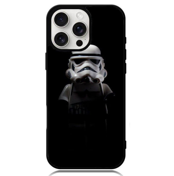 White Stormtrooper Case iPhone 16 Pro BC0316