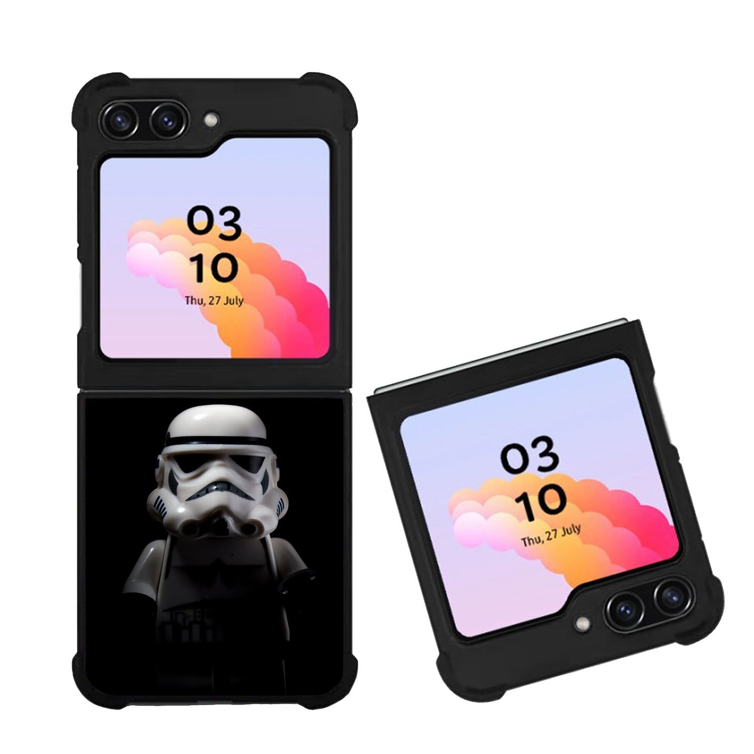 White Stormtrooper Case Samsung Galaxy Z Flip 5 5G BC0316
