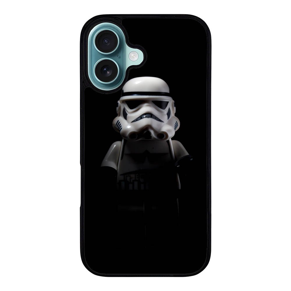 White Stormtrooper Case iPhone 16 Plus BC0316