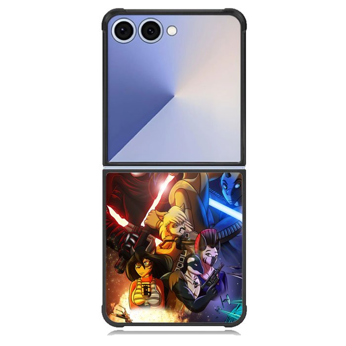 rob the hooped chipmunk stun Samsung Galaxy Z Flip 7 Case BC0306