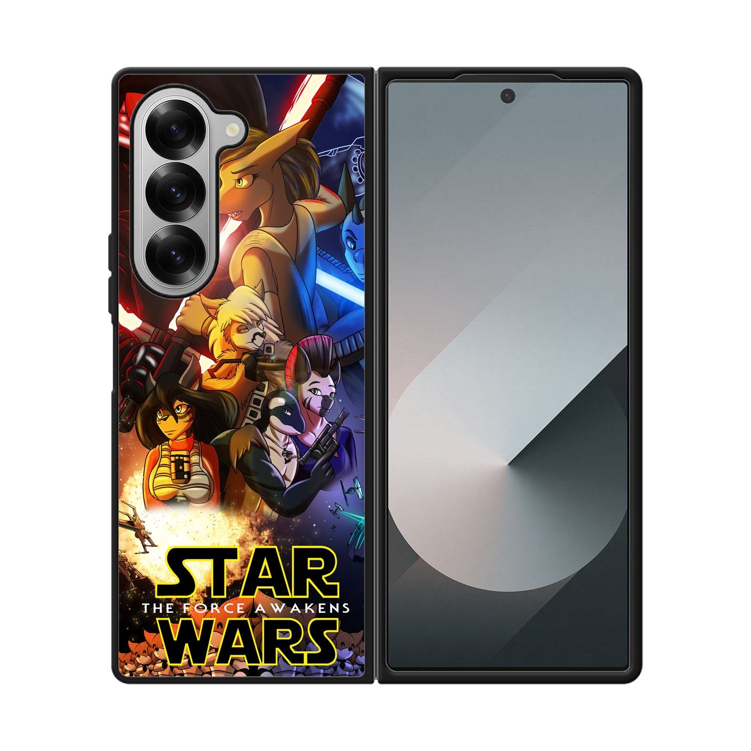 rob the hooped chipmunk stun Case Samsung Galaxy Z Fold 6 5G BC0306