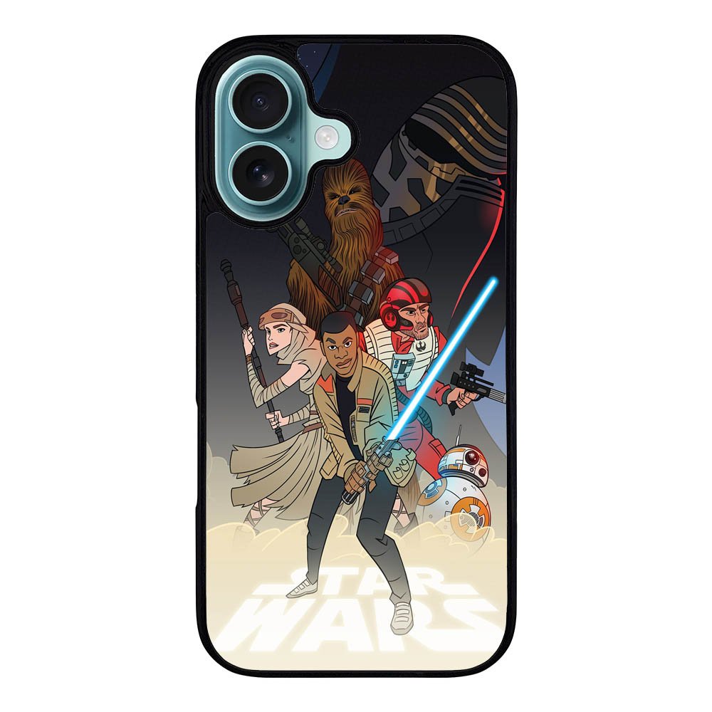 The Force Awakens Case iPhone 16 Plus BC0404