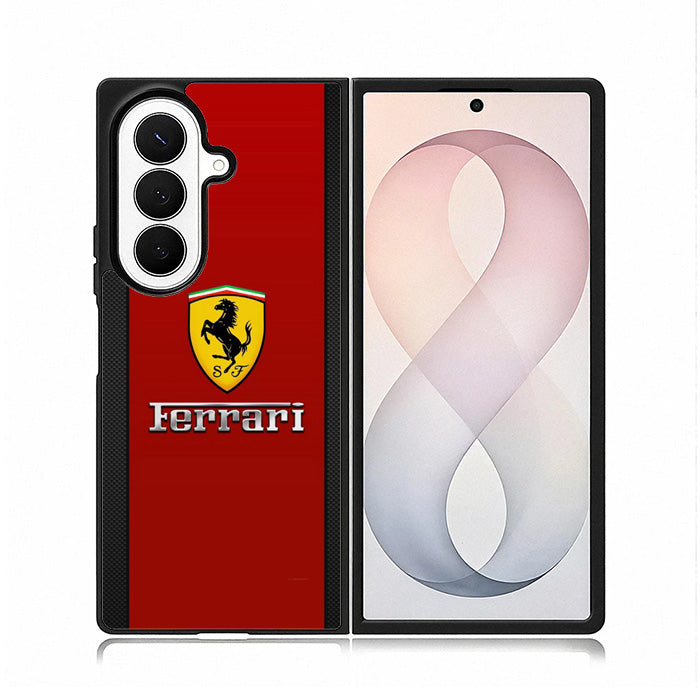 Ferrari Logo Wallpaper X4969 Samsung Galaxy Z Fold 8 Ultra Case